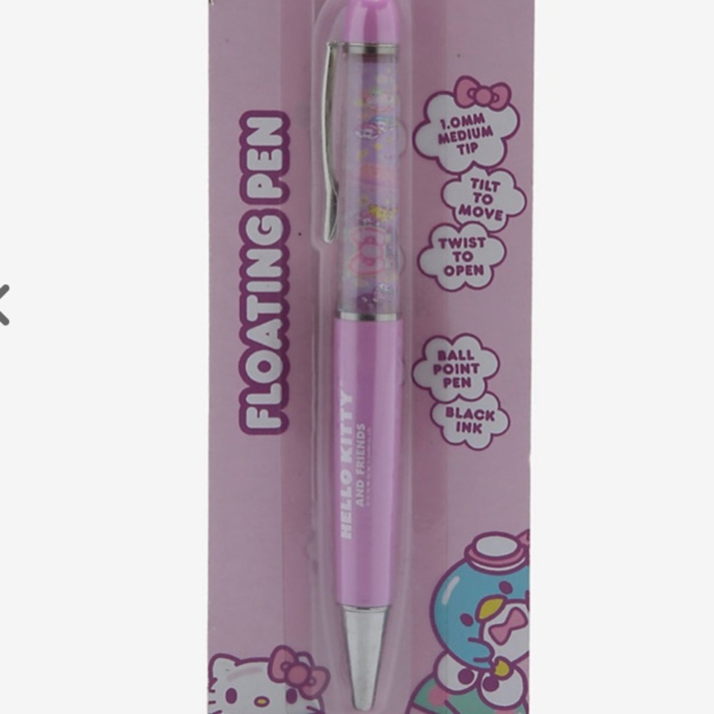 Hello kitty and Sanrio floating pen